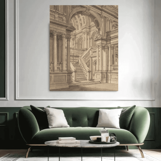 Posterdruck-Datei | Schlosstreppe