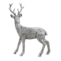 Preview: Deko-Figuren ❘ silberne Hirsch-Paar Preview: Deko-Figuren ❘ silberne Hirsch-Paar