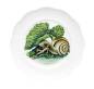 Preview: Porzellanteller | Pan mit Schnecke - Pans versunkener Garten