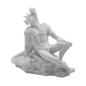 Preview: Porcelain figure Pan lying