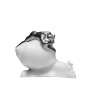 Preview: Porzellanfigur | Schnecke mit Pan, Platin Preview: Porzellanfigur | Schnecke mit Pan, Platin