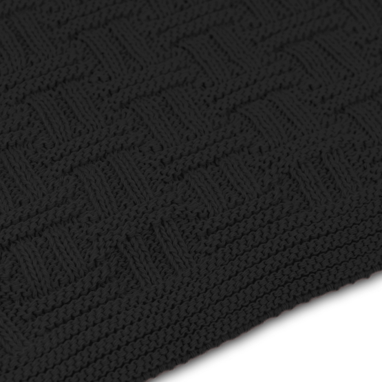 Strickdecke | H Design. Anthrazit