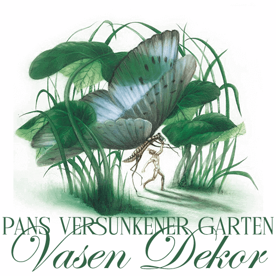 Porzellanvase | Pans versunkener Garten