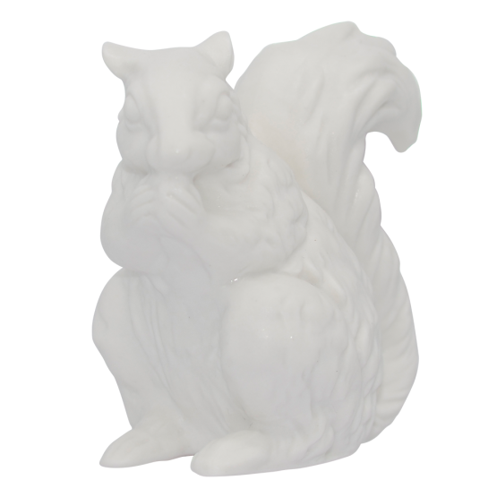 Porzellanfigur ❤️ Oachkatzl, Ecru Biskuitporzellan