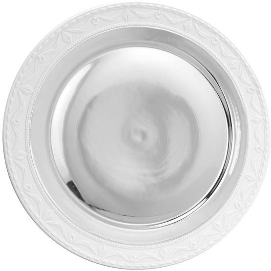 Platzteller ❖ Pur Luxe Silber-Brillant