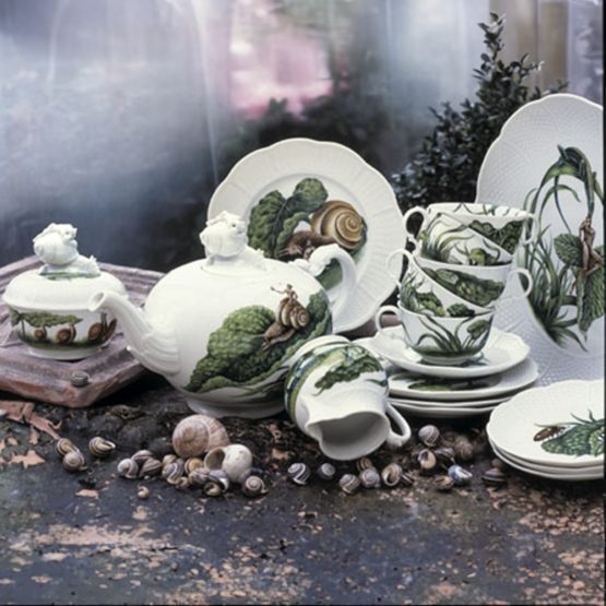 Porzellankanne | Pans versunkener Garten